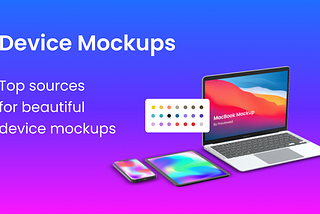 5 device mockup resources for your presentations
