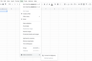 Saving Data to Google Sheets From BigQuery