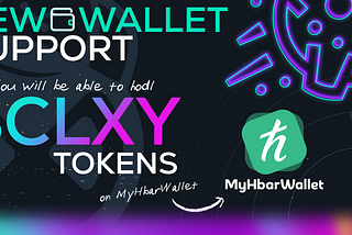 MyHbarWallet Announces Calaxy Token ($CLXY) Support