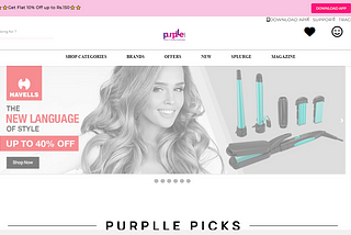 PURPLLE.COM “CLONE”