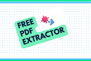 This Is How I Used My Coding Skills To Build Free Pdf Extractor