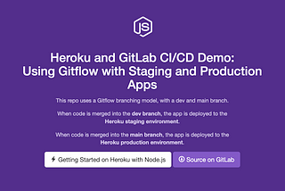 Demo Heroku app