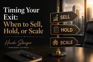 Timing Your Exit - Heidi Steiger