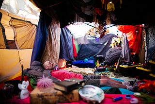 Homeless in the Shadow of Apple’s $5 Billion Campus