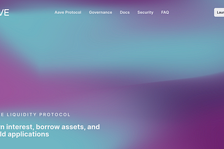 AAVE ~ Open Source Liquidity Protocol