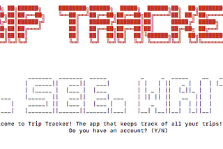 Trip  Tracker: Go. See. Write.