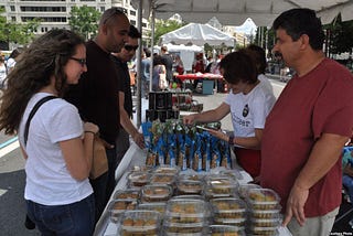 Vendors at Syria Fest 2018