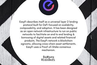 क्या है EasyFi Network ? क्या कुछ खास और अलग है दूसरे DeFi प्रोजेक्ट्स से ?