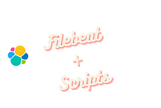 How to use scripts in filebeat ?