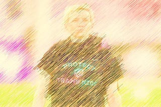 Megan Rapinoe wearing Nike “Protect Trans Kids” T-shirt.