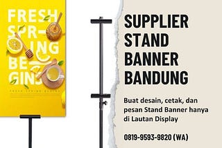 Supplier Stand Banner Bandung