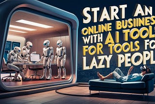 Step-by-Step Guide: Starting an Easy Online Business for Lazy People Using AI Tools
