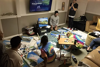 Bob Ross Painting Party