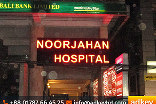 Acrylic Letter Cost Advertising Agency in Dhaka BD