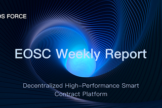 EOSC Weekly Report