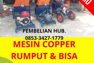 0853–3427–1779 (Terpercaya), Mesin Chopper Multi fungsi Kebon Agung