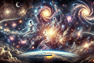 El universo es la manifestación de lo infinito en lo finito.