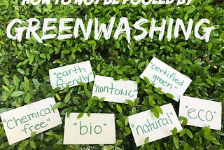 # 4: Why we need more, not less greenwashing