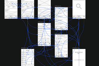 Soundcloud Interactive Wireframe