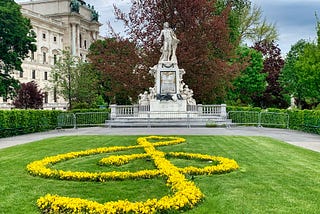 Burggarten Park Vienna Austria,