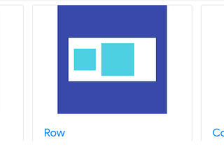 Container, Column, Row…