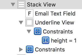 iOS: Underlined text field–the Interface Builder way