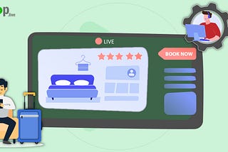 Easy and Smart Hotel Room Booking via Mshop Live Video