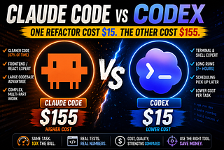 Claude Code vs Codex: I Tested Both. The Results Surprised Me.