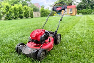 Mowing The Lawn