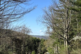 Enjoying the First Bike Ride of the Season on a Windy Late Afternoon