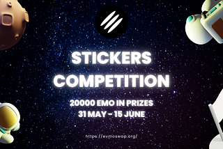 Announcing EvmoSwap Sticker Competition