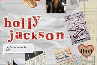Authors whose shopping lists I’d read- Holly Jackson