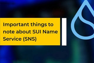 about Sui Name Service