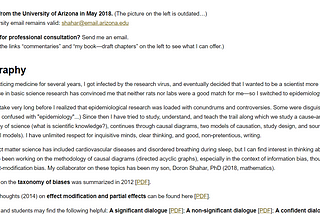 My Academic Website (R.I.P., O.B.M.)
