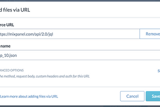 Mixpanel + data.world: How To Import Your Data