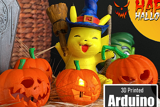 3D Printed Arduino Halloween Décor