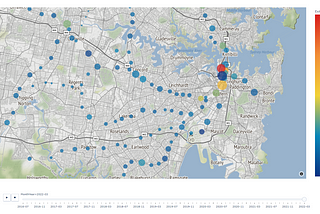 Interactive Plotly plots with Sydney, NSW OPAL data