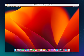 macOS VM with bridged networking running on macOS with Apple Silicon