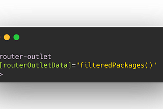 Introducing Router outlet Input in Angular 19