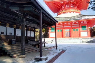 Waking up in a Buddhist temple