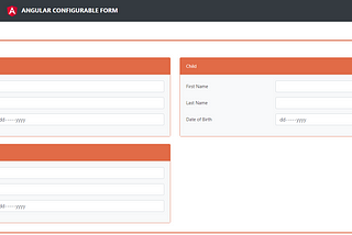 Angular Dynamic Form With Configurable Controls And Validation