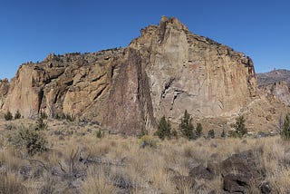 A massive, solid rock