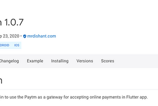 How to integrate Paytm Payment Gateway in Flutter App?