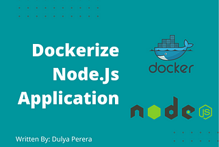 Dockerize Node.Js Application