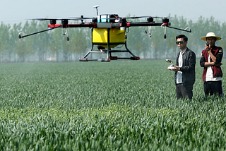 What are the potential applications and benefits of using drones in agriculture, and how might they…