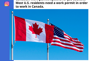 How American residents can work in Canada