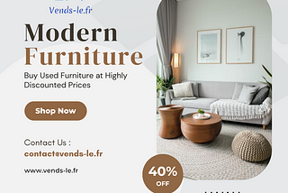 Vends-le.fr — Buy Used Furniture at Highly Discounted Prices