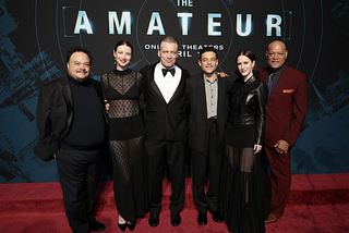 Cast and Filmmakers From “The Amateur” Attend Film’s World Premiere in New York City