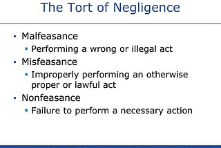 Medical Malpractice & Negligence