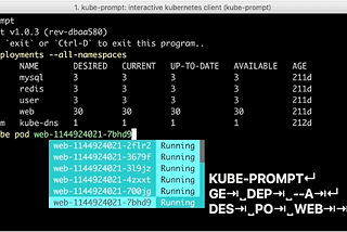 The internal of go-prompt: How to control the rich terminal UI (Part I).